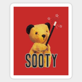 Sooty Retro Magic Wand Magnet